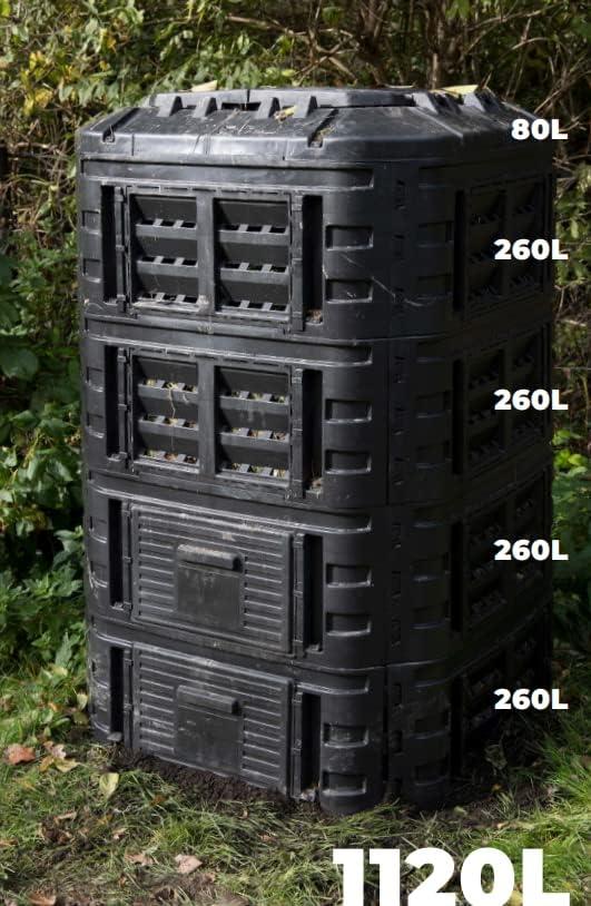 Komposter, modular 1120l Patrol KOMPOST1120CZAPG003