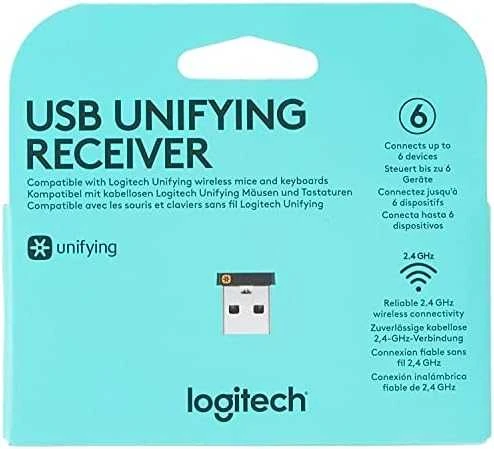 Pelė Logitech Vienijantis USB imtuvas