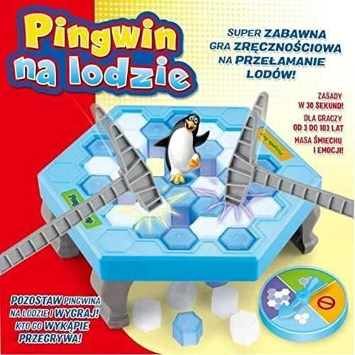 Lucrum Games Stalo žaidimas - Pramušk ledą ir numesk pingviną