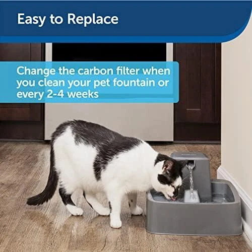 Petsafe Drinkwell Ceramic Pet Fountains Replacement Charcoal Filters anglies filtrai fontanėliams-girdykloms 4vnt