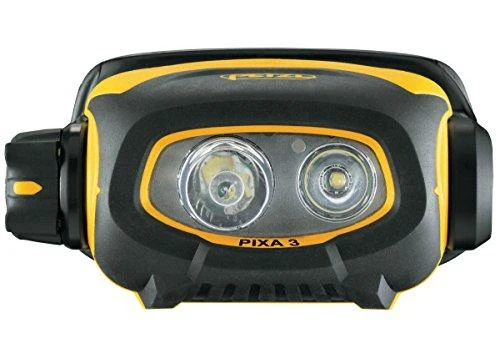 Petzl Pixa 3 priekinis žibintas su dviem lęšiais