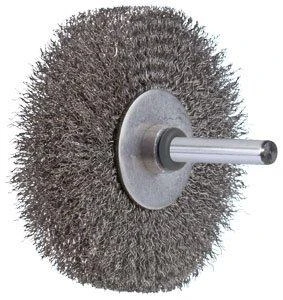Metalinis šepetys su koteliu PFERD RBU 3006/06 MES 0,20 SG