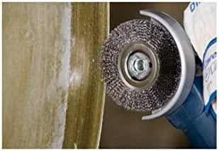 Metalinis šepetys PFERD RBU 12512/M14 INOX 0,30 SG