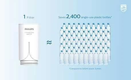 Philips AWP3754/10 + 1 filtras X-Guard Ultra balta