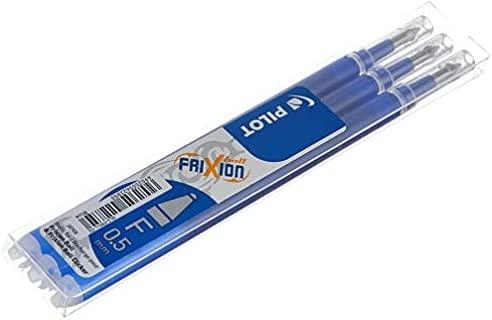 Pilot Pen Pilotas Frixion Clicker 0,5 mėlyna 3 PILOTAS