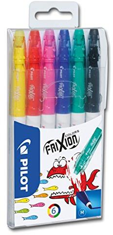Pilot Pen Trinami flomasteriai Pultas FRIXION COLORS, 6 spalvų