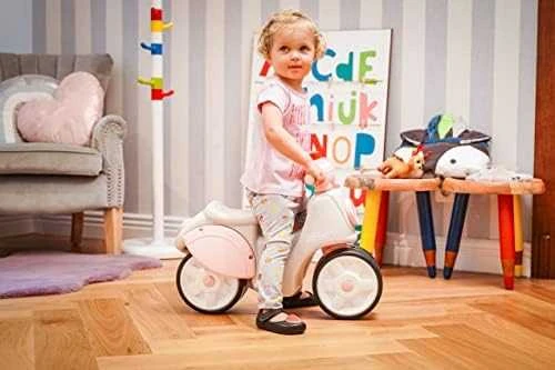 „Falk Scooter Strada Retro Ride“ mergaitei ramioms padangoms nuo vienerių metų