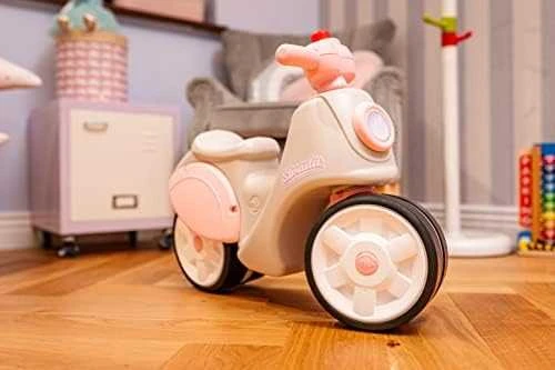 „Falk Scooter Strada Retro Ride“ mergaitei ramioms padangoms nuo vienerių metų