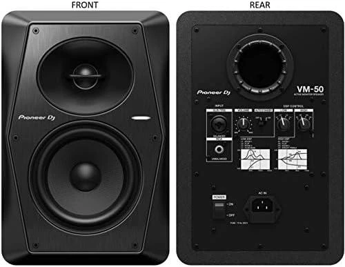 Kolonėlė Pioneer DJ VM-50, Juodos spalvos