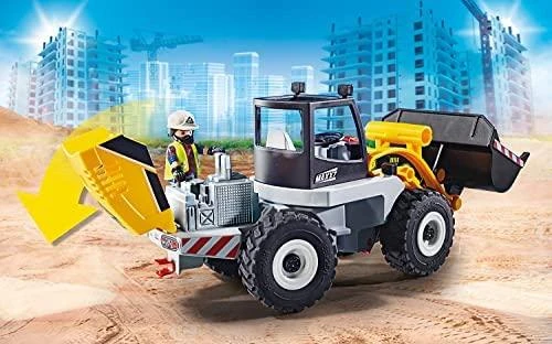 Žaislinis Transportas - Playmobil 70445 City Action Loader su priedais - Spalvotas