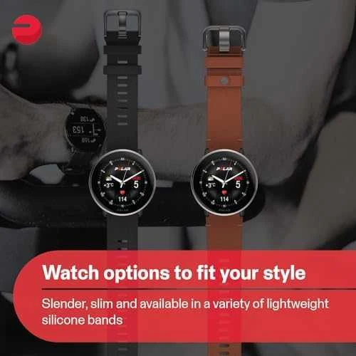 Išmanusis laikrodis Polar Ignite 3 Titanium, S-L dydžio, Juodos spalvos