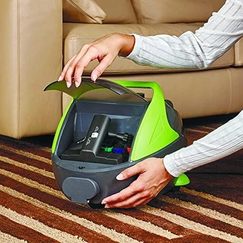 Polti | Steam cleaner | PTEU0280 Vaporetto Pro 95_Turbo Flexi | Power 1100 W | Steam pressure 5 bar | Vanduo tank capacity 1.3 L | Juodas/Žalias