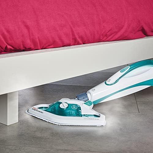 Polti | Garinė šluota | PTEU0282 Vaporetto SV450_Double | Garinė šluota ir rankinis garinis valytuvas | 1500 W | Veikimo spindulys 7,5 m | Baltas