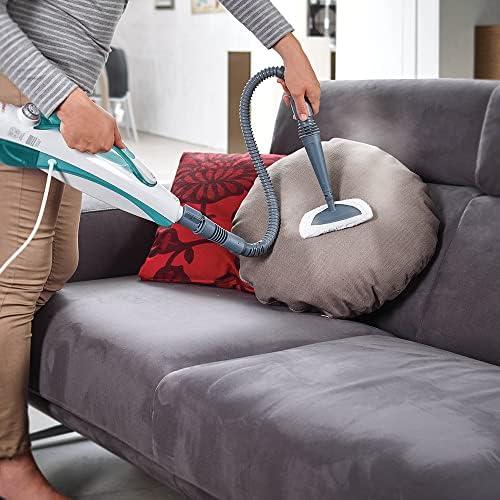 Polti | Garinė šluota | PTEU0282 Vaporetto SV450_Double | Garinė šluota ir rankinis garinis valytuvas | 1500 W | Veikimo spindulys 7,5 m | Baltas