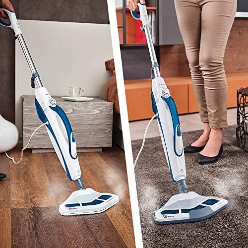 Polti | Garinė šluostė | PTEU0296 Vaporetto SV460 Double | Galia 1500 W | Garų slėgis Netaikomas baras | Vanduo bako talpa 0,3 L | Baltas/Mėlyna