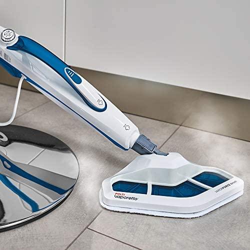 Polti | Garinė šluostė | PTEU0296 Vaporetto SV460 Double | Galia 1500 W | Garų slėgis Netaikomas baras | Vanduo bako talpa 0,3 L | Baltas/Mėlyna