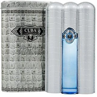 Cuba Prestige Platinum EDT tualetinis vanduo vyrams, 90 ml