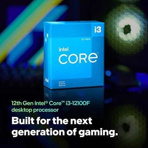 Procesorius INTEL Core i3-12100F, 3.3 GHz, 12 MB, BOX