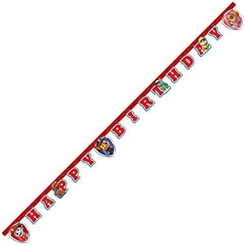 Globos Europe Bv PROCOS Psi Patrol gimtadienio baneris - 220 cm - 1 pc. universalus