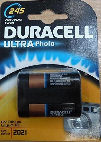 Duracell 2CR5 6V foto baterija pakuotėje
