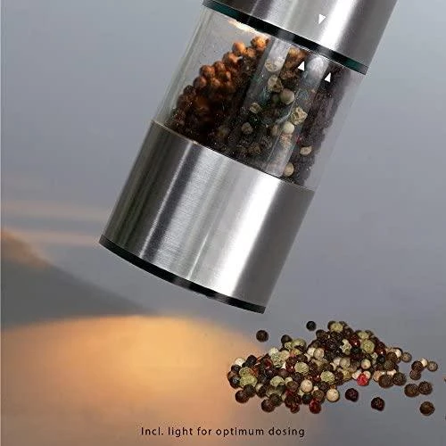 Profi Cook Mill ProfiCook pipirų ir druskos malūnėlių rinkinys PC-PSM 1031, pipirų / druskos malūnėlis (nerūdijantis plienas / skaidrus)