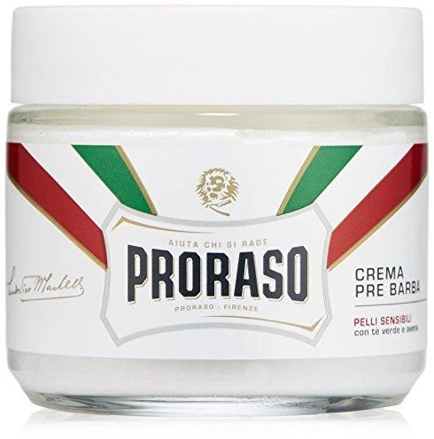Proraso Sensitive Skin Pre Shave Cream Kremas prieš skutimąsi, 100 ml