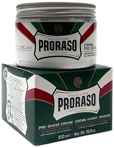 Gaivinantis ir tonizuojantis kremas prieš skutimąsi Proraso - 300 ml
