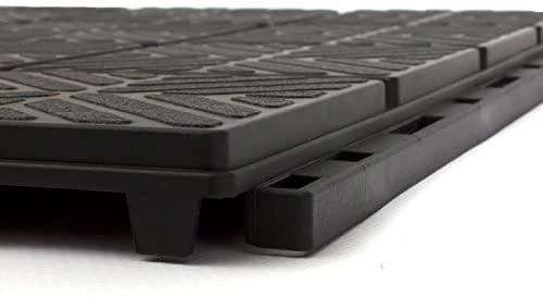 PROSPERPLAST VEJOS KORIO PLOKŠTĖ EASY SQUARE – JUODA 9 vnt. 1,5m2
