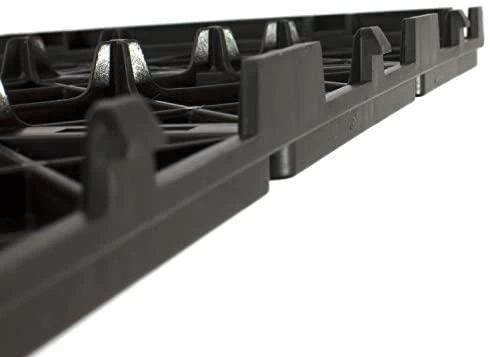 PROSPERPLAST VEJOS KORIO PLOKŠTĖ EASY SQUARE – JUODA 9 vnt. 1,5m2