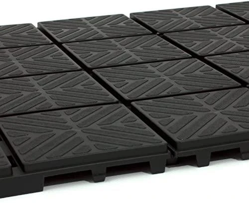 PROSPERPLAST VEJOS KORIO PLOKŠTĖ EASY SQUARE – JUODA 9 vnt. 1,5m2