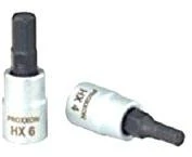 1/4" galvutė su šešiakampiu antgaliu PROXXON HX 3mm
