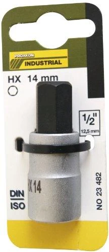 1/2" Galvutė su šešiakampiu antgaliu PROXXON 14 mm