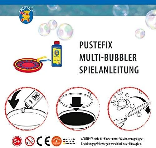 PUSTEFIX Muilo burbulai „Žiedai“, 250 ml
