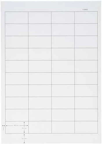 Q-Connect Universalios etiketės Q-CONNECT, 48,5x25,4 mm, stačiakampės, baltos 100 lapų