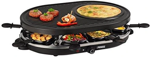 Princess 162700 8 žmogus (žmon.) Juoda, Nerūdijančiojo plieno 1200 W
