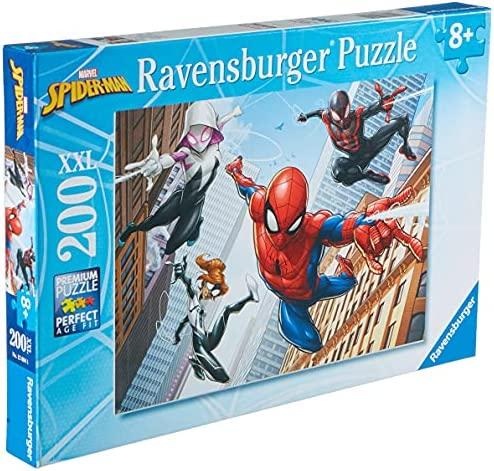 Ravensburger dėlionė „Marvel Žmogus-voras ir draugai“, 200 XXL det., nuo 8 m.