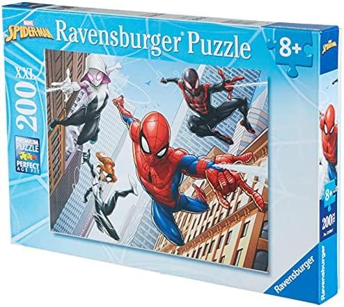 Ravensburger dėlionė „Marvel Žmogus-voras ir draugai“, 200 XXL det., nuo 8 m.