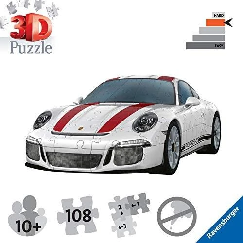 RAVENSBURGER dėlionė Porsche 911R 108vnt, 12528