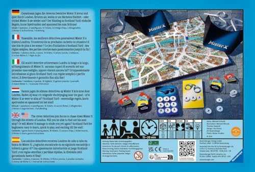 Ravensburger stalo žaidimas „Scotland Yard Junior“, 2–4 žaid., nuo 6 m.