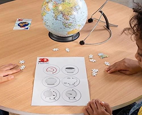 RAVENSBURGER 3D dėlionė 540 dalių (apvali ) gaublys, 12436
