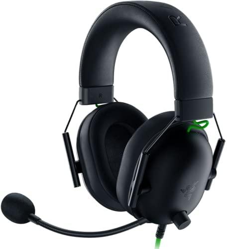 Esports THX Spatial Audio Žaidimų Ausinės Razer BlackShark V2 + USB garso plokštė, Juodos
