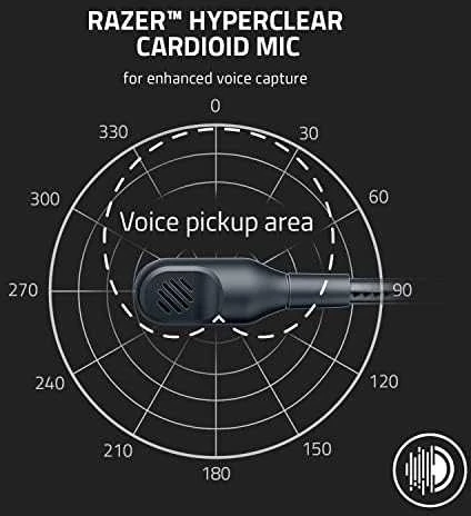 Esports Žaidimų Ausinės Razer BlackShark V2 X, Baltos