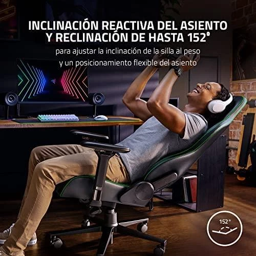 Komfortiška Žaidimų kėdė Razer Enki Gaming Chair, Juoda