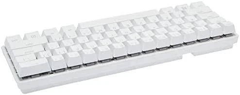 60% Mechaninė Žaidimų klaviatūra Razer Huntsman Mini Mercury Edition, Clicky Optical Switch (Purple), US išdėstymas