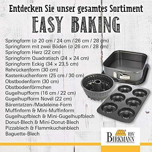 Forma do magdalenek EASY BAKING - 18 ciastek / Birkmann
