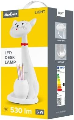 Rebel LED stalinė lempa - katė