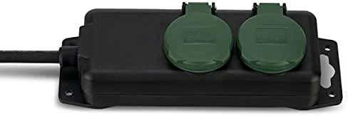 REV Multiple Socket Outlet IP44 2 kartus 1,4m