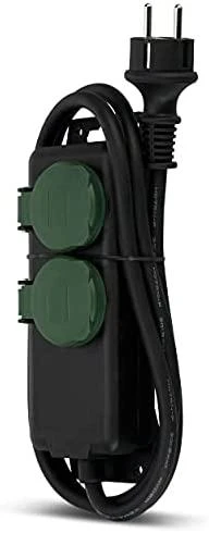 REV Multiple Socket Outlet IP44 2 kartus 1,4m