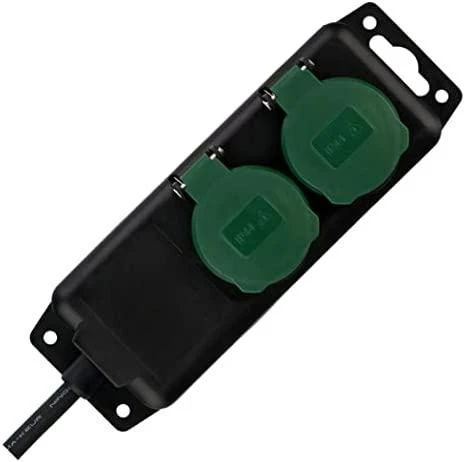 REV Multiple Socket Outlet IP44 2 kartus 1,4m