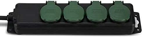 REV Multiple Socket Outlet IP44 4 kartus 1,4m